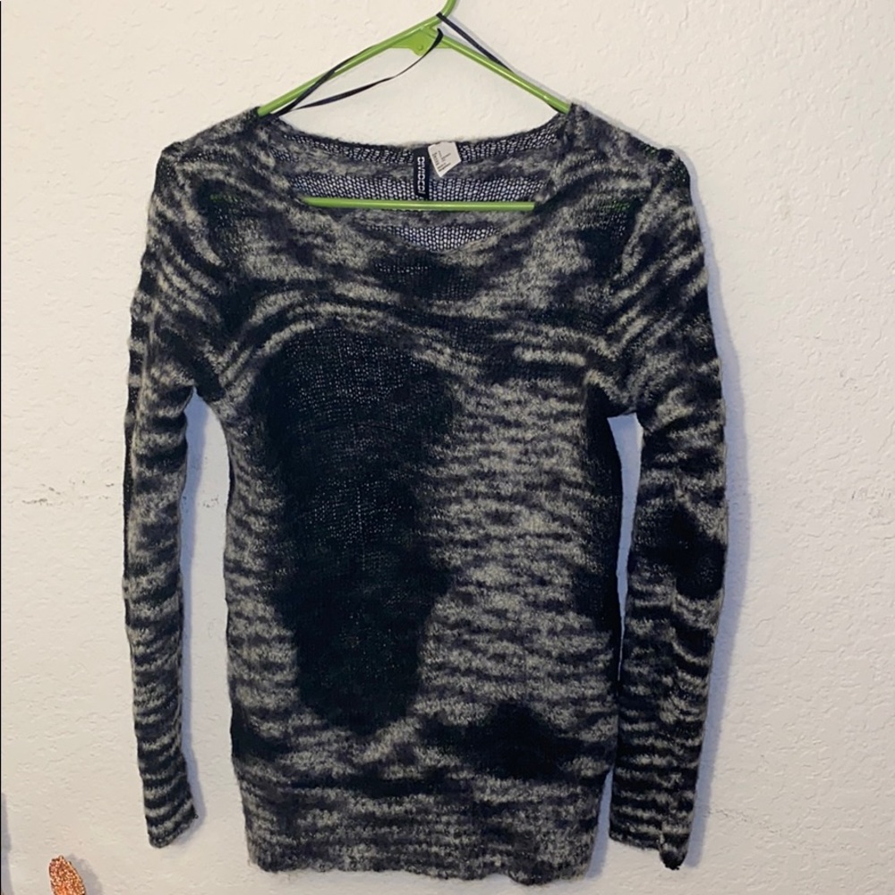 Sheer Marble Sweater
